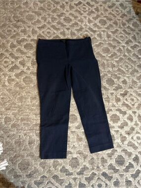 Talbots Petite Chatham Navy Straight Leg Pants